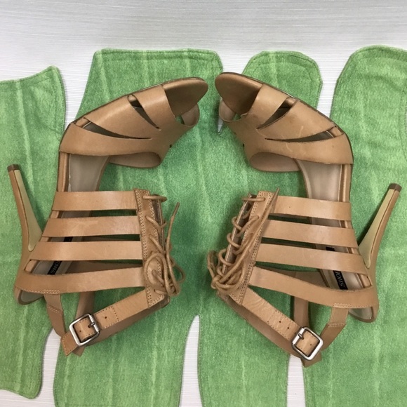 Shoemint Shoes - New Neutral Leather Heels by Shoemint